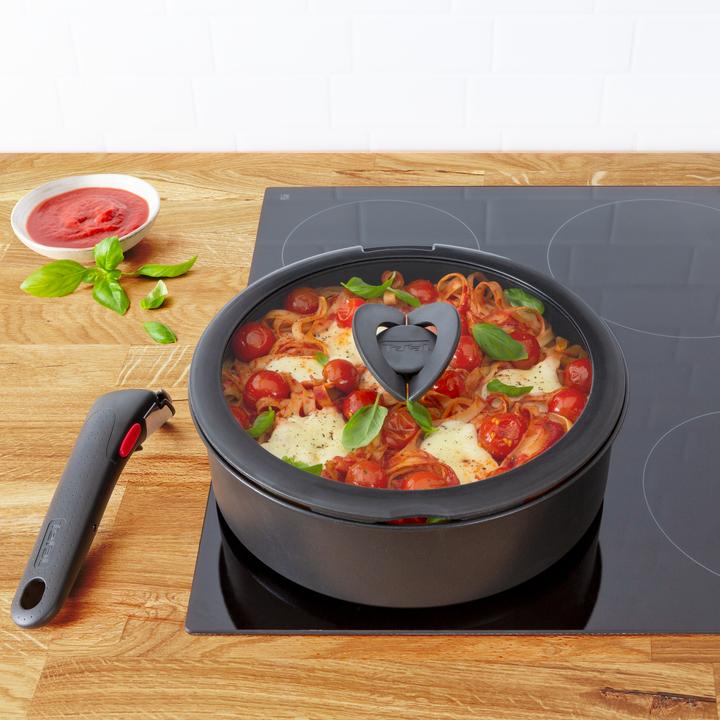 Productafbeelding Tefal Ingenio G6 glazen dekselset 16/18/20cm (20 cm, Plastic, Glas)