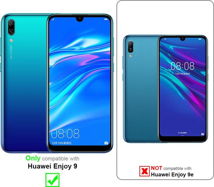 Actual product image Cadorabo Case for Huawei Enjoy 9 with belt clip (Huawei Enjoy 9)