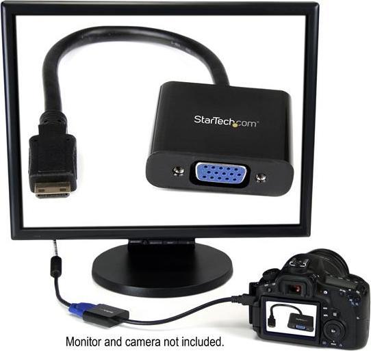 Produktbild StarTech Mini HDMI to VGA adapter (Digital -> Analog)
