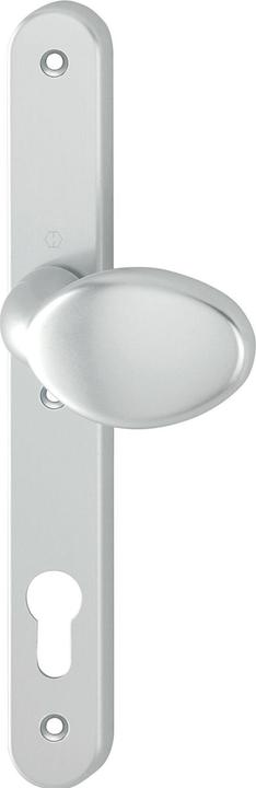 Produktbild Hoppe Knopfschild innen - drehbar PZ92, sichtbar geschraubt, Aluminium silber eloxiert (Türschildgarnitur)