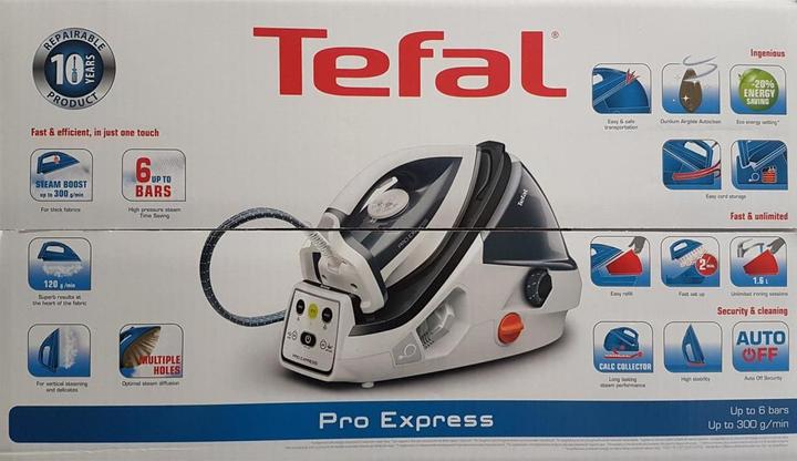 Actual product image Tefal GV8711 Pro Express (2400 W, 300 g/min)