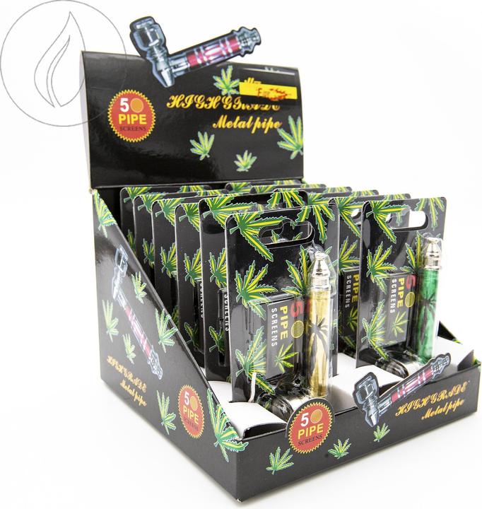 Produktbild Moosmayr Weed Pipe inkl. 5 Siebe Assort.