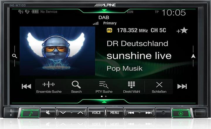 Image du produit Alpine station de médias numériques (Voiture Android, Apple Carplay)