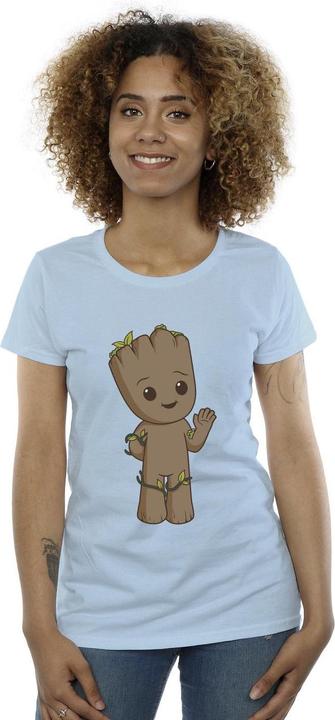 Image du produit - T-shirt AM GROOT CUTE GROOT - Femme (L)
