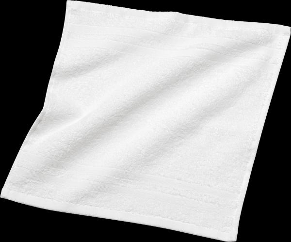 Immagine prodotto dm ebelin Asciugamano in spugna bianco 100% cotone organico certificato GOTS (30 x 30 cm)
