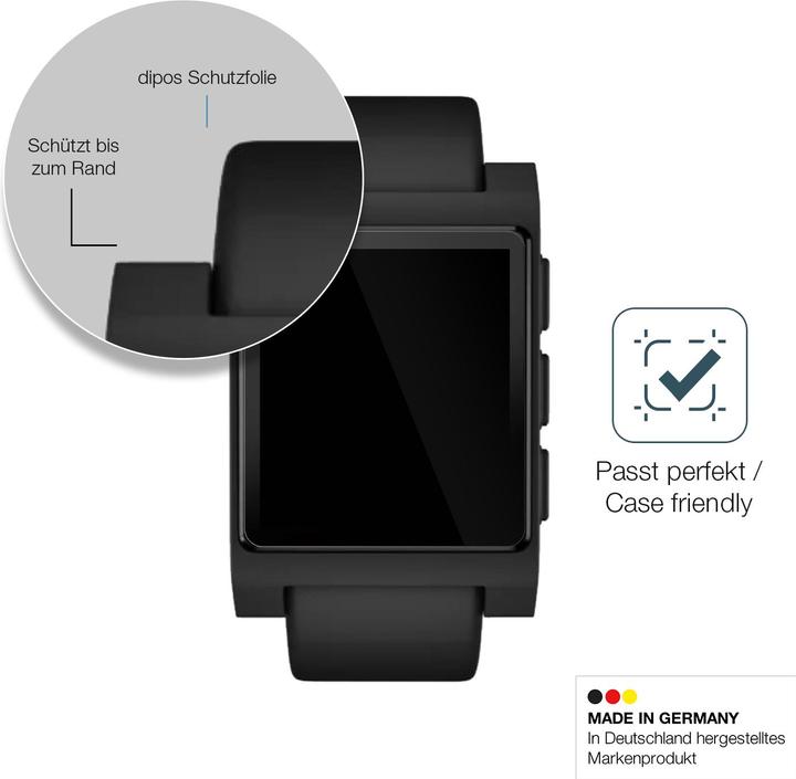 Actual product image Dipos Anti-Shock Screen Protector Clear