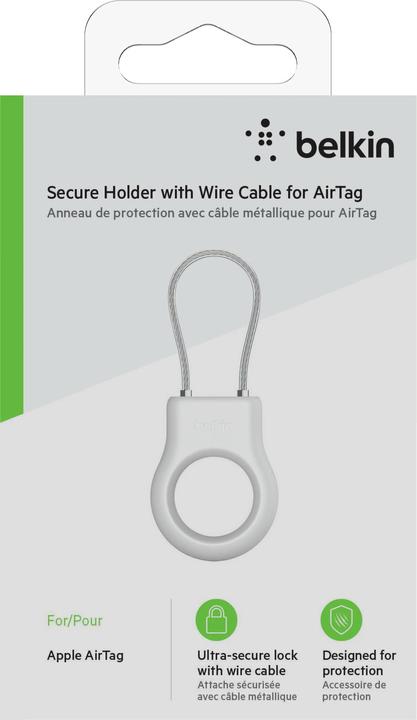 Image du produit Belkin AirTag Anhänger mit Drahtseil