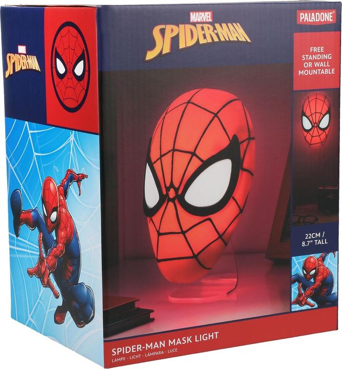Actual product image Paladone Products Spiderman Mask Light