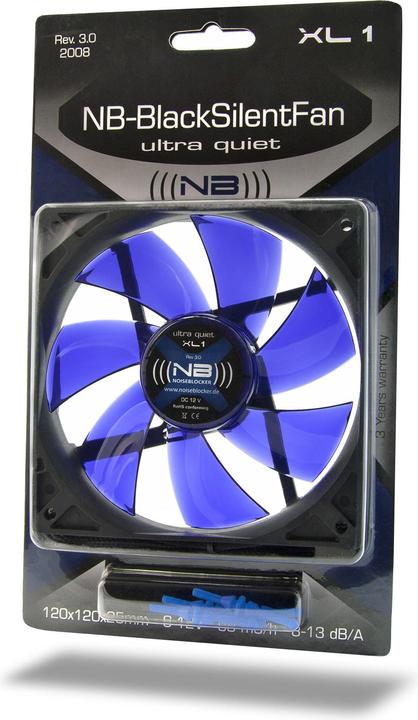 Produktbild Noiseblocker BlackSilentFan XL1 (120 mm, 1 x)