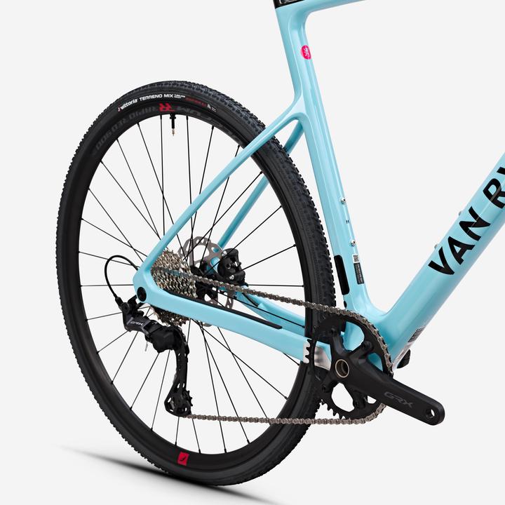 Actual product image Van rysel Cyclocross bike - RCX 2 Shimano GRX 12S light blue