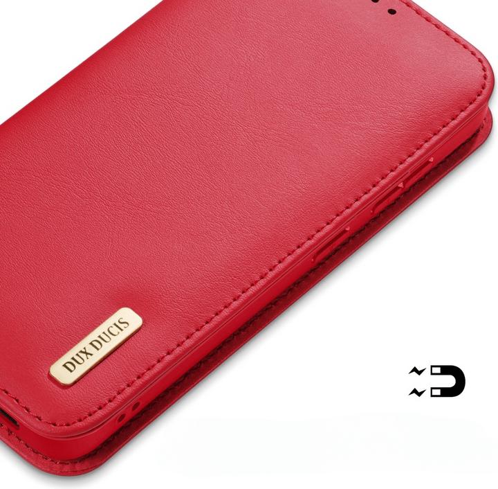 Actual product image Dux Ducis Hivo Series Leder Bookcover Hülle (Samsung Galaxy S25+)