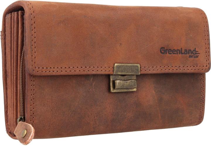 Immagine prodotto Greenland Nature Portafoglio da cameriere Montenegro Portafoglio in pelle RFID 16,5 cm