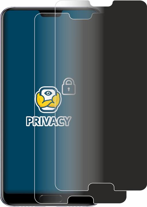 Actual product image BROTECT Anti-spy privacy film Blue light protection film (2 Piece, Huawei P20 Pro)