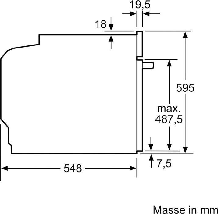 Image du produit Siemens Einbauherd/Backofen HB774G1B1C