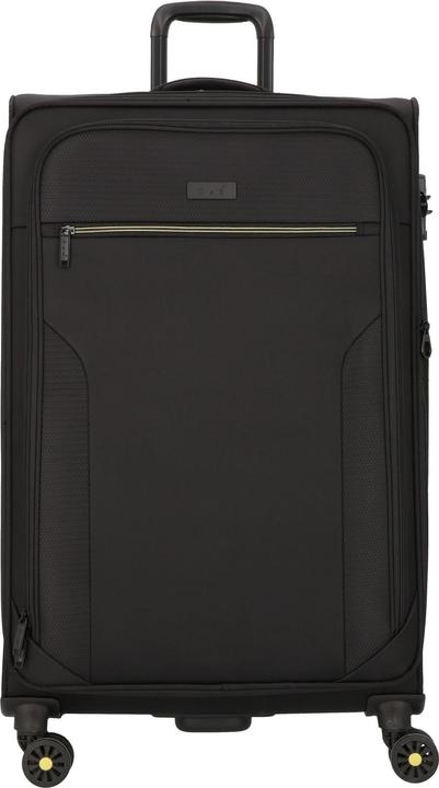 Produktbild D&N Travel Line 9704 4 Rollen Trolley L 78 cm mit Dehnfalte (107 l, L (90 - 115l))