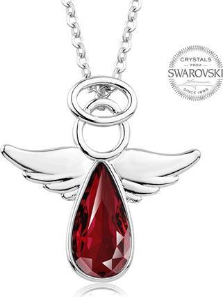 Levien Red Crystal Necklace Angel Rafael