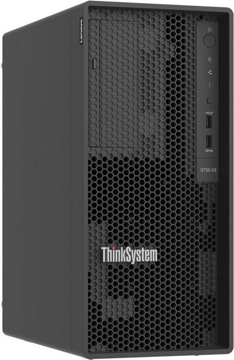 Produktbild Lenovo ST50 V3 Xeon E-2414 4C Cache/55W SW RAID Micron 5400 Pro SSD 94 (16 GB, Tower Server)