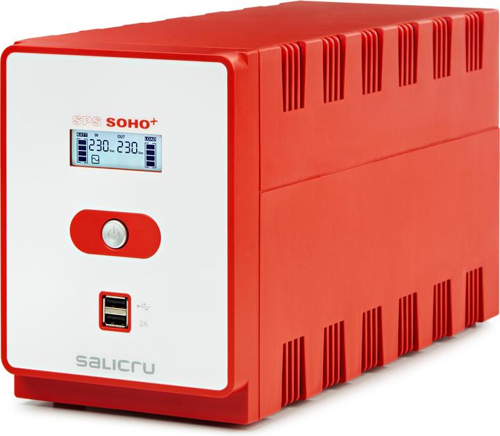 Produktbild Salicru SPS SOHO+ SPS 1200 SOHO+ - USV - Wechselstrom 230 V (1.20 VA, 720 W, Line-Interaktiv USV)