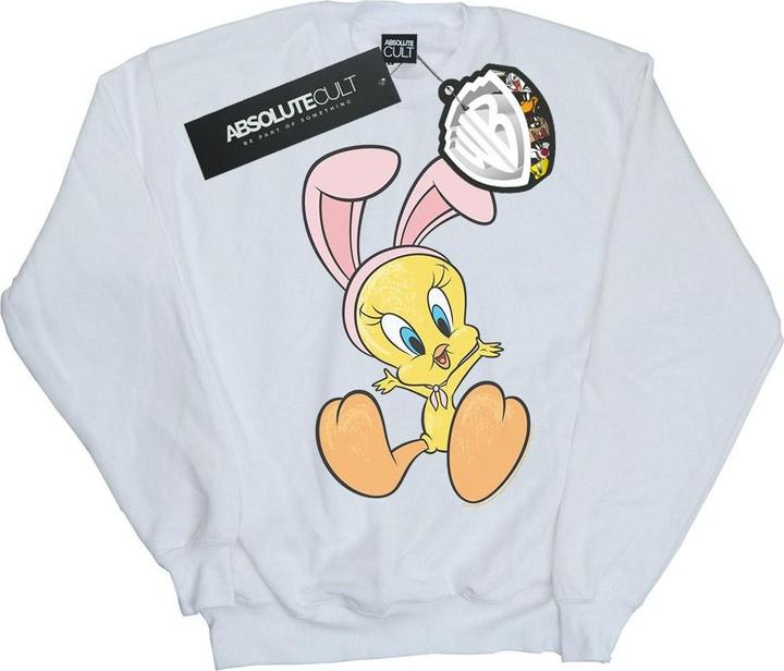 Looney Tunes Tweety Pie Bunny Ears Sweatshirt (L)