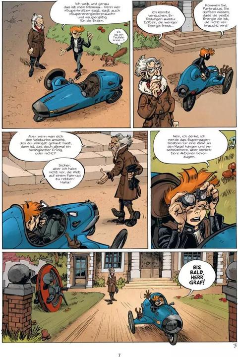 Produktbild Spirou und Fantasio Spezial 33: Der Superpage 2 (Deutsch, Fabien Vehlmann, 2021)