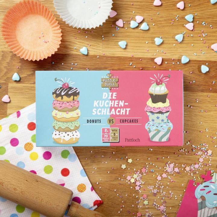 Actual product image Puzzle Duel - The Cake Battle (70 pieces)