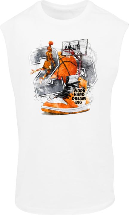 Image du produit Mister Tee MisterTee Vintage Ballin Sleeveless Tee - 170815 (S)