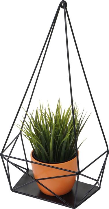 Produktbild Mendler Wandregal HWC-K79, Metall 44x23x11cm - schwarz
