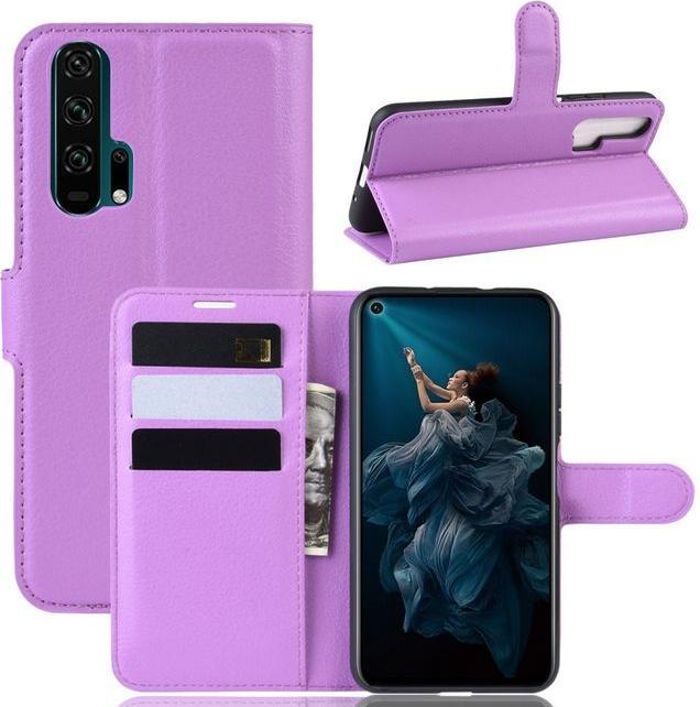 Produktbild MU Classic Litchi Leder Bookcover Series (Honor 20 Pro)