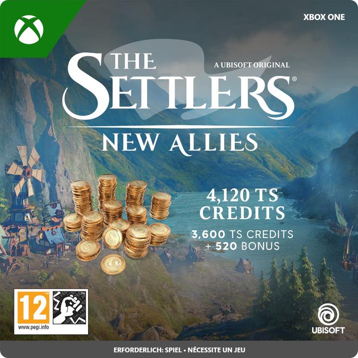 Immagine prodotto Microsoft Xbox The Settlers New Allies Virtual Currency 4120 Credits Download Code