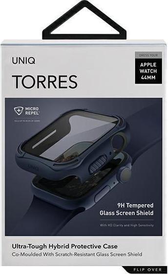 Produktbild Uniq etui Torres Apple Watch Series 4/5/6/SE 44mm. niebieski/nautical blue
