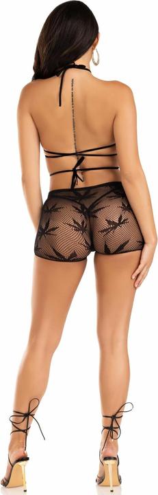 Produktbild Leg Avenue Bh & Hosen Set Schwarz (One Size)