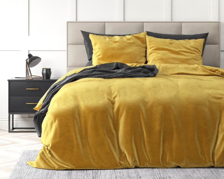Actual product image Sleeptime Duvet cover velvet plain (Duvet cover, 200 x 220 cm)