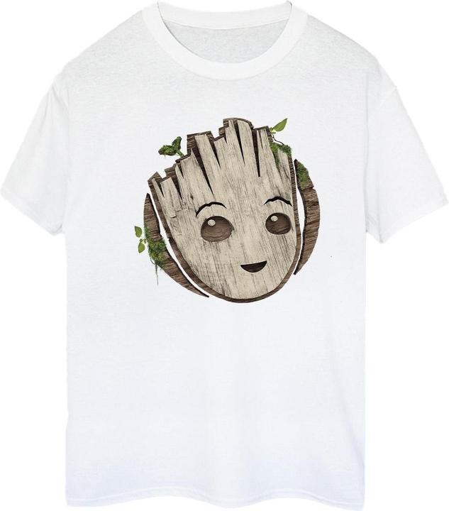 I Am Groot Wooden Head TShirt (XXL)