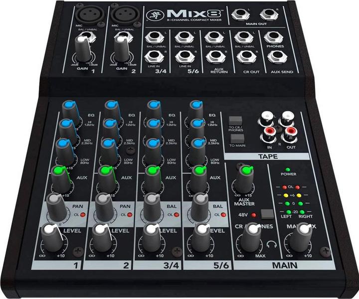 Actual product image Mackie Mix8 (Studio- and Livemixer)