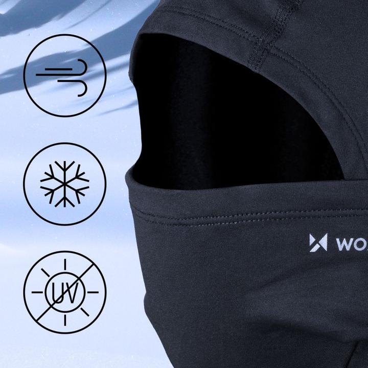 Produktbild Wozinsky Balaclava WTBBK2 XL Thermo-Sturmhaube unter dem Helm – Schwarz