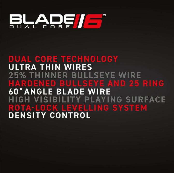 Actual product image Winmau Blade 6 Dual Core