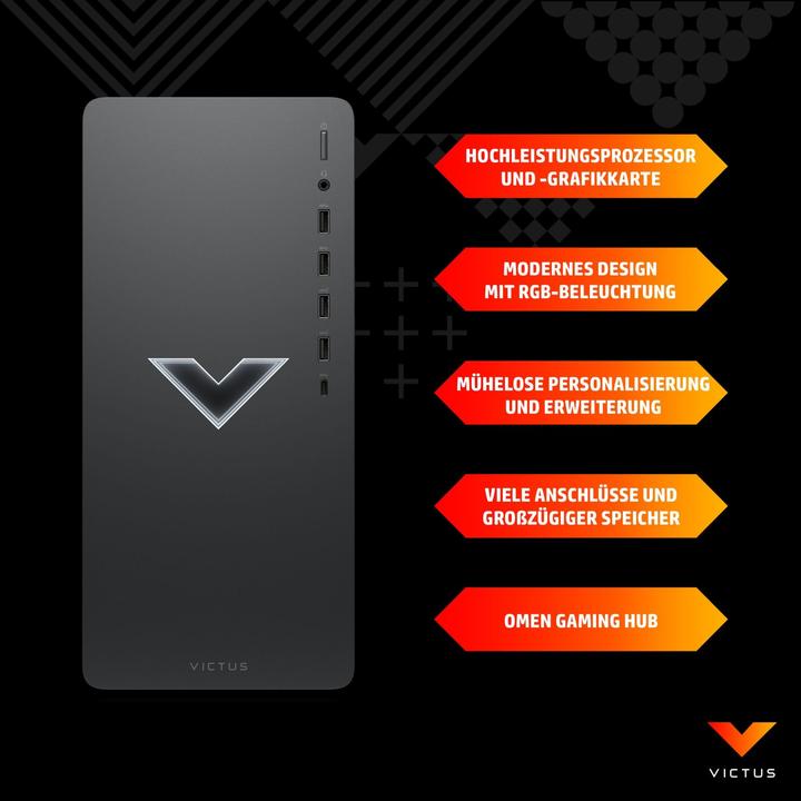 Produktbild HP Victus TG02-0122ng (AMD Ryzen 7 5700G, 32 GB, 1000 GB, GeForce RTX 4060)