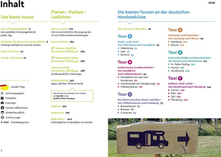 Image du produit Camper Guide Deutsche Nordseeküste (Allemand, Mirko Kaupat, 2021)