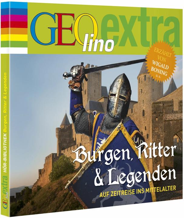 Immagine prodotto Geolino Extra - Castelli, cavalieri e leggende (Martin Nusch, Parrucca disossamento, Tedesco, Francese)