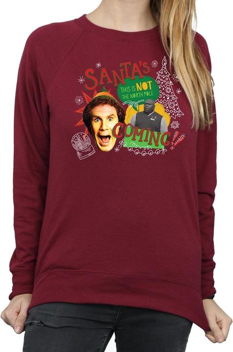 Actual product image Elf Womens/Ladies North Pole Sweatshirt (XL)