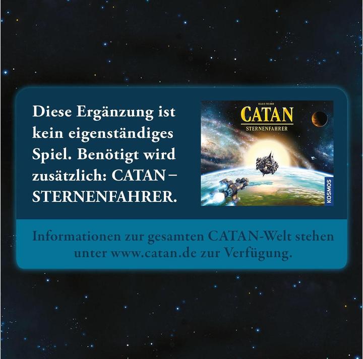 Produktbild Kosmos Catan: Sternfahrer Ergänzung (Deutsch)