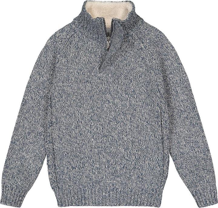 Actual product image La Redoute Collections Jumper with stand-up collar (128)