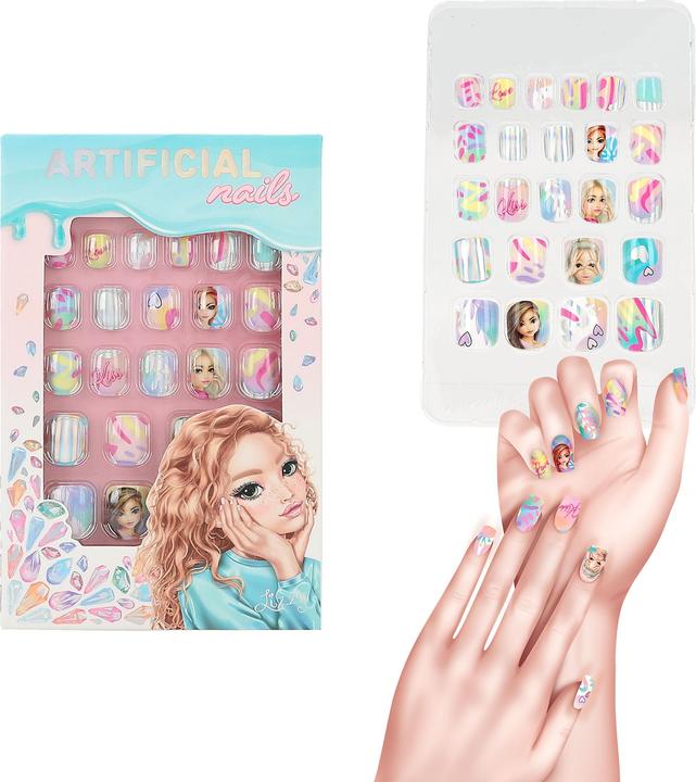 Actual product image Depesche Artificial Nails (Artificial nails, Multicoloured)
