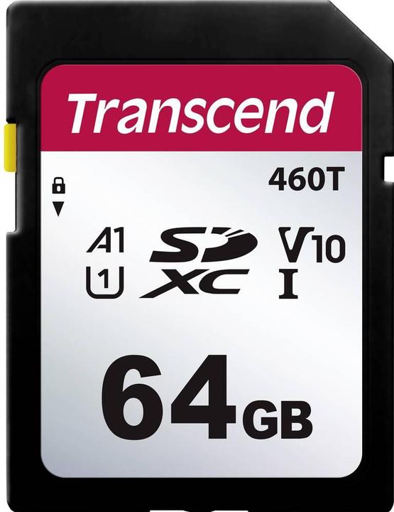 Image du produit Transcend TS64GSDC460T-VS1 SD-Karte Retail 64 GB (64 Go)