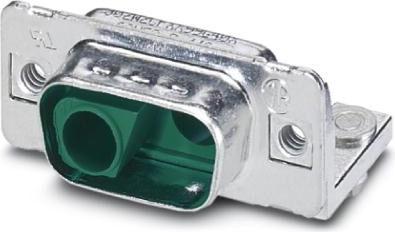 Produktbild Phoenix Contact D-SUB Buchsenleiste 90 ° Polzahl: 2 Löten VS-09-ST-DSUB-2P-LH 10 St.