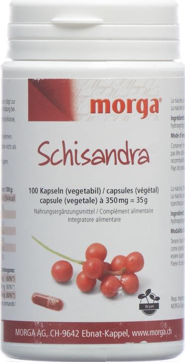 Immagine prodotto Morga Schisandra Vegicaps (100 Pezzo/i, Pillole, 63 g)