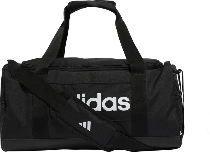 adidas LINEAR Duffel SMALL, Unisex-Erwachsene Sportsack, Schwarz, 24 L - JE8343 (24 l)