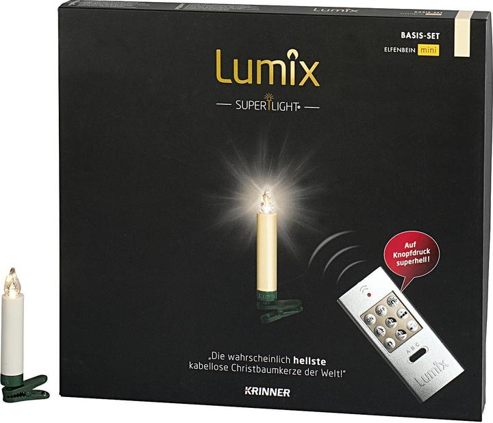 Immagine prodotto Krinner LED Albero di Natale a LED candela Superlight Starter Set (12 x)