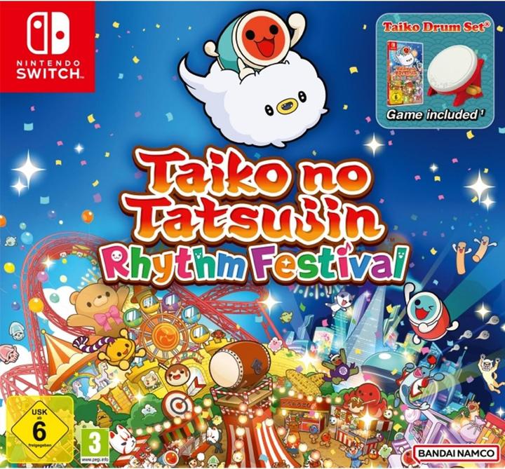 Immagine prodotto Bandai Namco Taiko No Tatsujin: Festival del ritmo (Switch, DE, IT, FR)