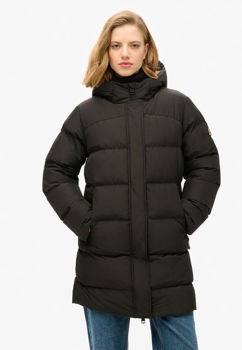 Actual product image Superdry HOODED SPORTS PUFFER MID JKT Dames Jas - Maat S (10)